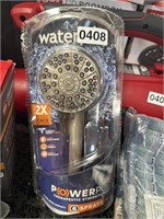 WATER PIK SHOWER HEAD RETAIL $40
