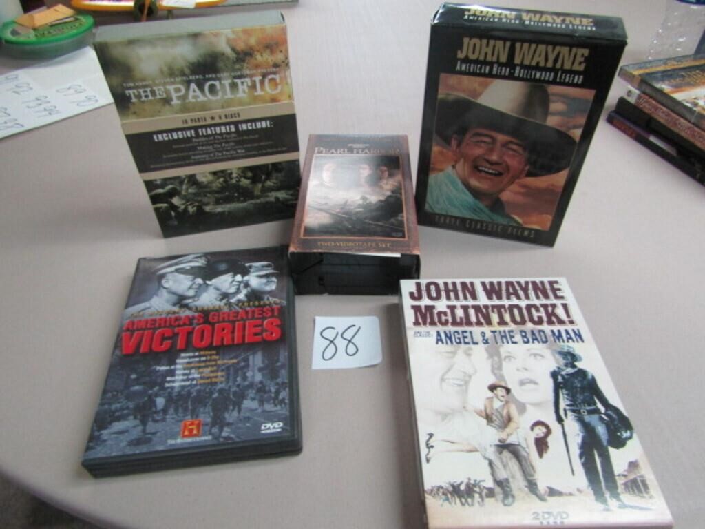 JOHN WAYNE, PERAL HARBOR, MORE MOVIES