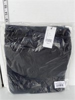 1X black sweat shorts