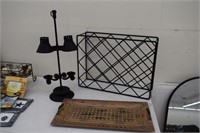 Wine Rack / Candle Lamp / Tray