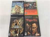 4 PS2 & Xbox 360 Games