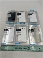 NEW Lot of 6- Iluv Phone Case Fo Galaxy SIII