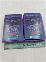NEW Lot of 2- Witzzle Pro Game