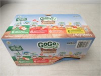 24-Pk GoGo SQUEEZ Organic Fruit Sauce Variety