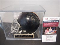 ERNIE STAUTNER CHUCK NOLL SIGNED AUTO STEELERS