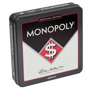 ($55)Monopoly Board Game - Nostalgia Edition