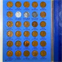 1941-1963 Lincoln Penny Book 88 CNS VF/XF/AU/UNC