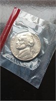 Uncirculated 1976-D Jefferson Nickel In Mint Cello