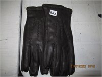 Pair of Leather Gloves Large