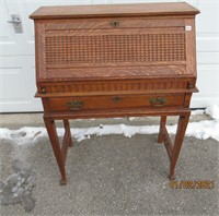 Vintage / Antique Oak Secretary  Desk