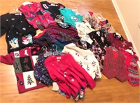 Quantity UGLY Christmas Sweaters! must take all