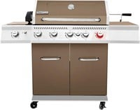 Royal Gourmet 5-Burner BBQ Cabinet Style Grill