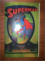 DC Comics Superman #1 2023 SDCC foil facsimile