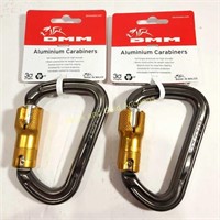 (2) DMM Aluminum Carabiners