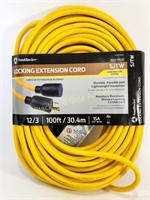 SouthWire 100ft Locking Extension Cord