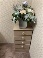 Chest of Drawers & Flowers