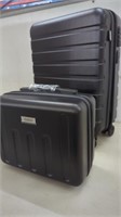 New 2 Pc Carry On Luggage Sets, PC+ABS Hardside
