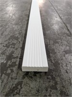 Bundle of Fluted Edge Molding (3/4 x 2-1/4 x 96)