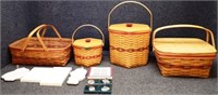 Longaberger Baskets, Cookie Molds & Ornaments