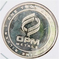 Coin OPM Metals .999 Fine Silver Round
