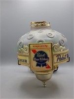 VTG Pabst Blue Ribbon Beer Wall Sconce/lamp