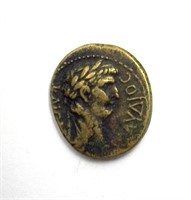 41-54 AD Claudius Phrygia Cadi VF+ AE20