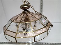 Beautiful Large Stained Glass Ceiling Light