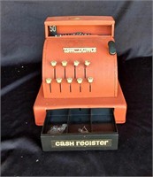 Vintage Tom Thumb Toy Cash Register and Misc Puzzl