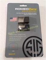 2 NIB Sig Sauer RomeoZero Reflex Sights