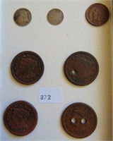 Assorted 1800'S-1900'S Coins