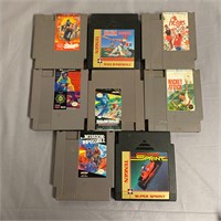 Nintendo NES Game Lot of 11 - UNTESTED