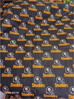 9 yds Pittsburgh Steelers Cotton Fabric 58" wide