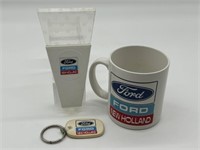3 pcs Ford New Holland Advertising