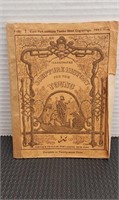 Antique Victorian Illustrated Scripture History