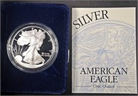 1994-P PROOF AMERICAN SILVER EAGLE OGP