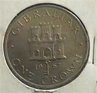 1967 Gibraltar Crown
