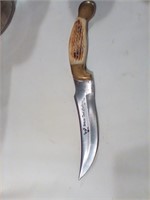 White Tail Cutlery stag handle knife