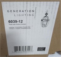 Generation lighting model 6039-12 3-light outdoor