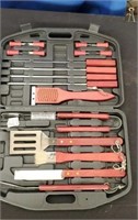 Case with BBQ Tools