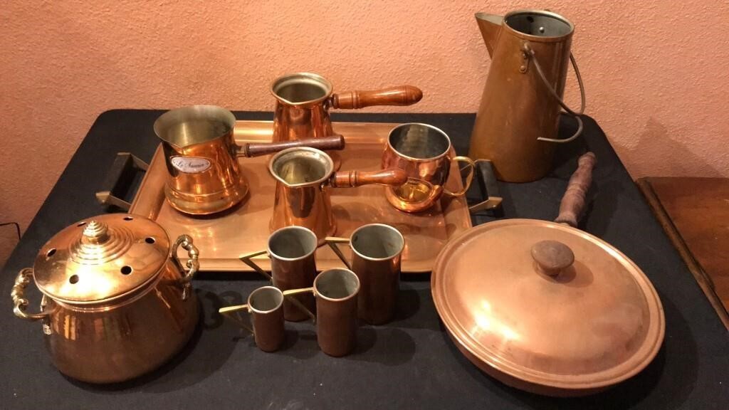 Copper Kitchenware