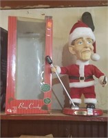 Bing Crosby Animated Figure Santa Collectible