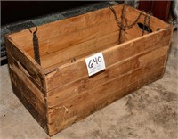 Collapsible crate 25" w x 12" t