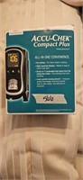 Accu check compact plus 
Diabetes monitoring kit