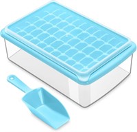 ARTLEO Ice Cube Tray with Lid and Storage Bin f