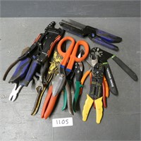 Large Lot of Various Snips, Cutters, Etc