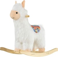 Qaba Kids Ride-On Rocking Horse Toy Llama Style Ro