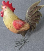 WOODEN ROOSTER DCOR