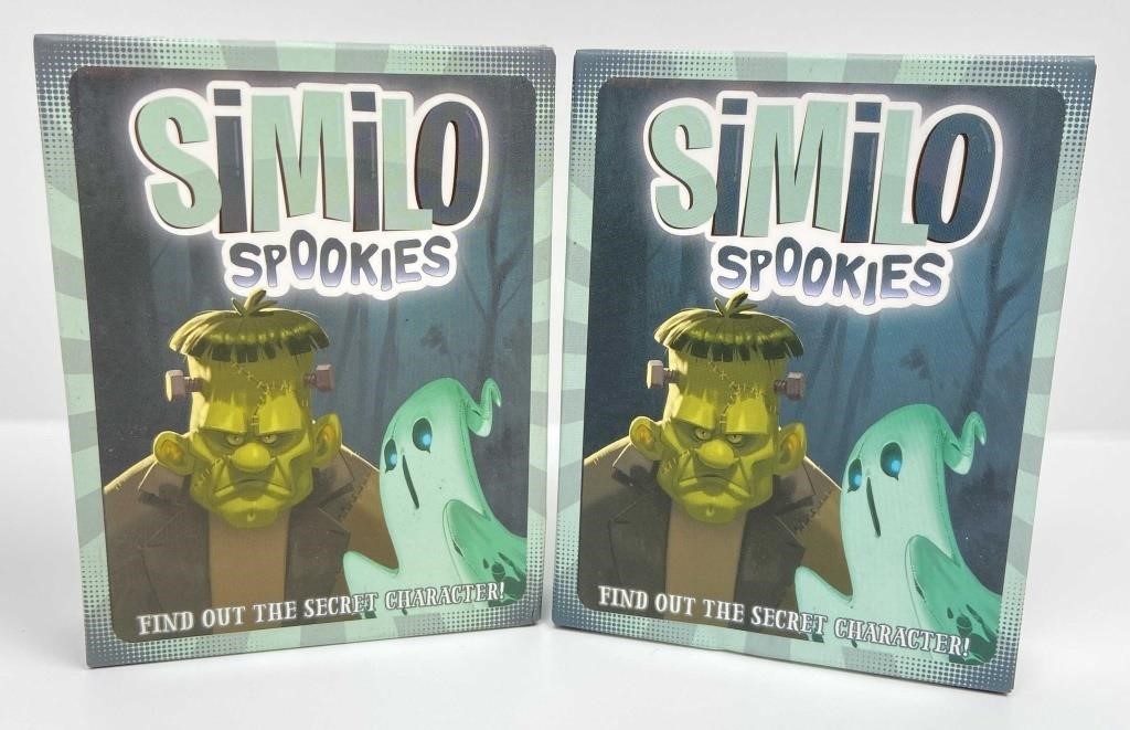 (2) X SEALED BOXES OF SIMILO SPOOKIES CARDS