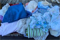 Lot of Bed Linens & Table Cloths