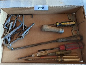 Assorted Screwdrivers & Allen Wrenches